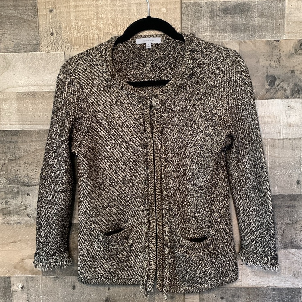 Cassiques Entier Sweater Jacket Size XS - Picture 13 of 16